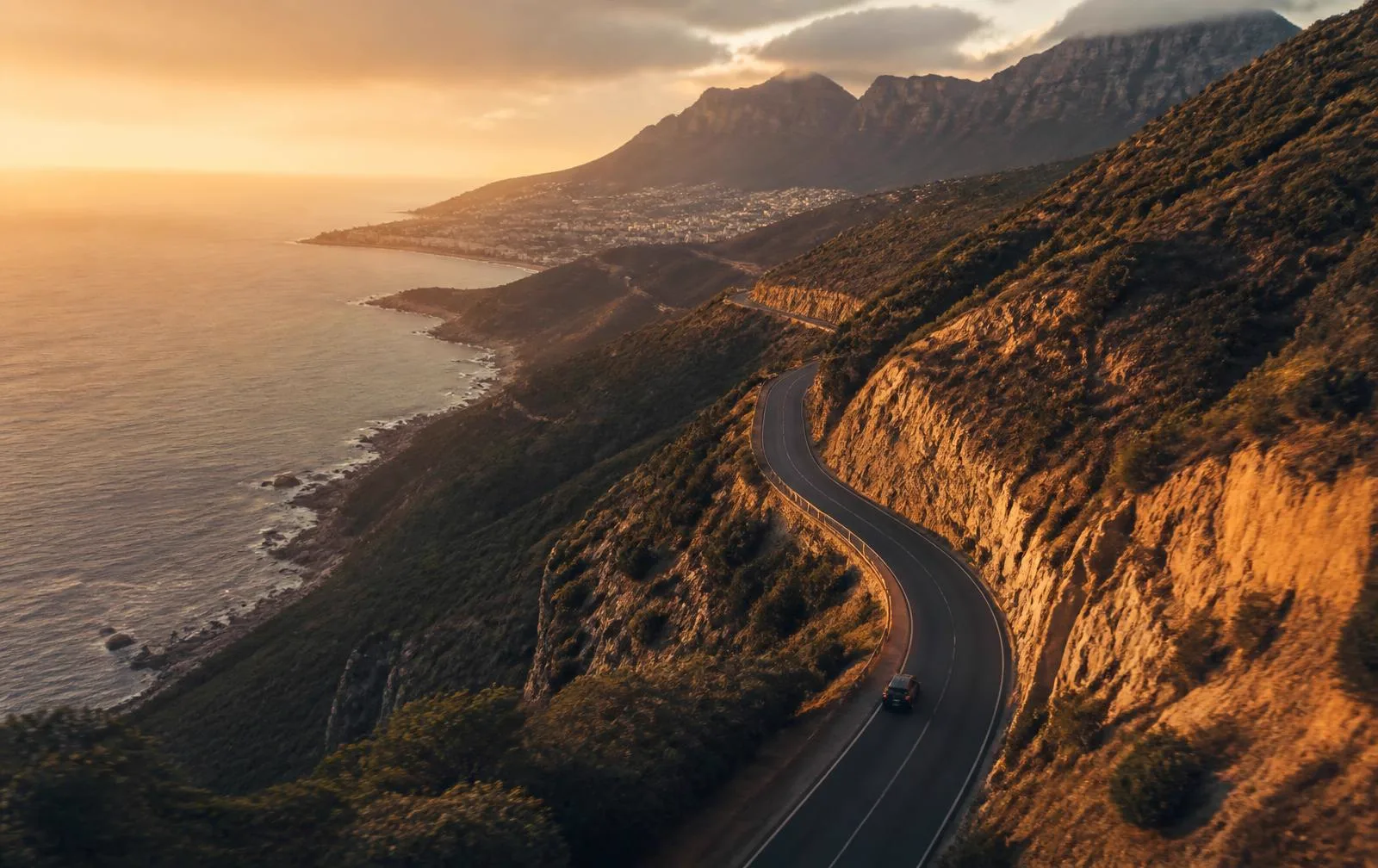 The coastal route