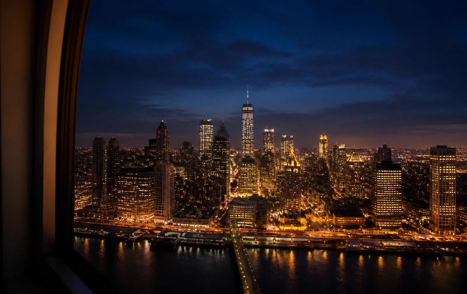 The city, after hours
