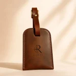 Rivetd Full Leather Luggage Tag by Rivetd Co, view 2